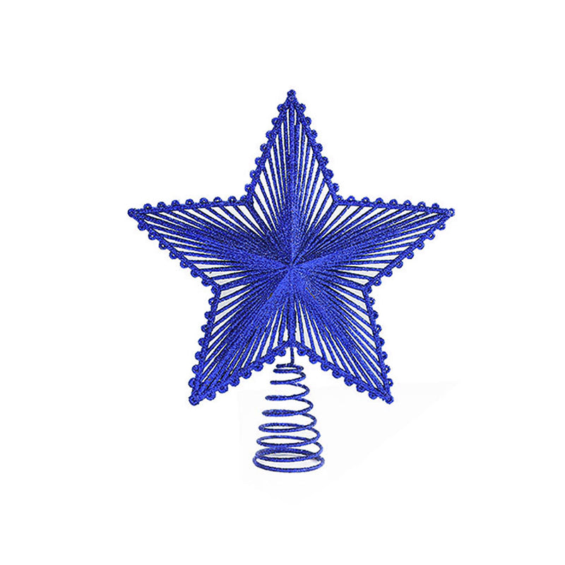 Glitter 3D Star Christmas Tree Topper