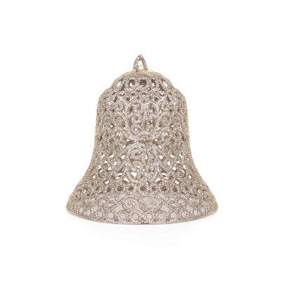 Giant Glitter Christmas Bell Decoration 4 Colours