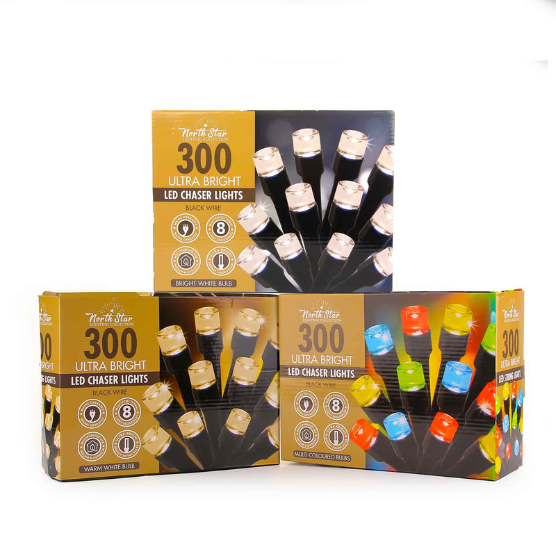 300 Ultra Bright LED Chaser Lights