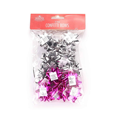 Confetti Bows 25PK