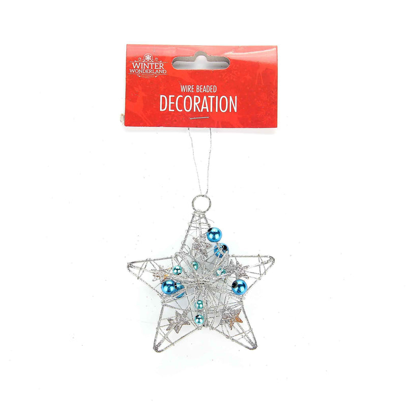 Wire Glitter Bead Decoration