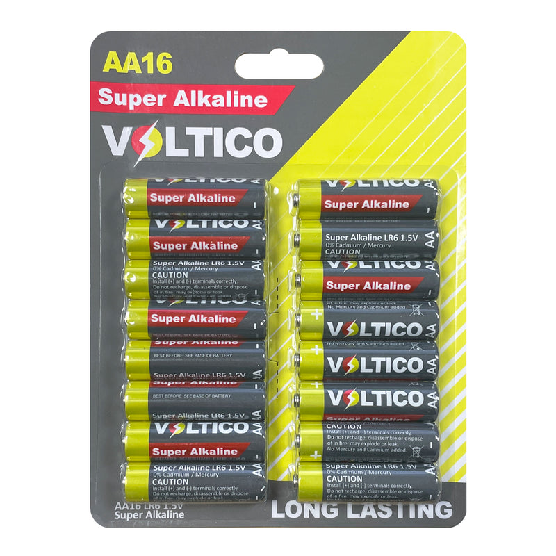 Voltico 16PK AA Alkaline