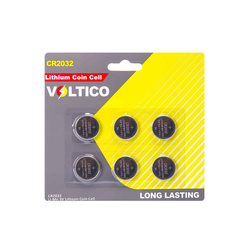 Voltico Lithium Coin Cell 6PC