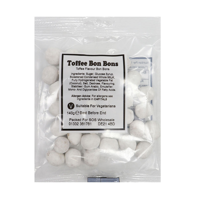 Bumper Bag Toffee Bon Bons Sweets 140g