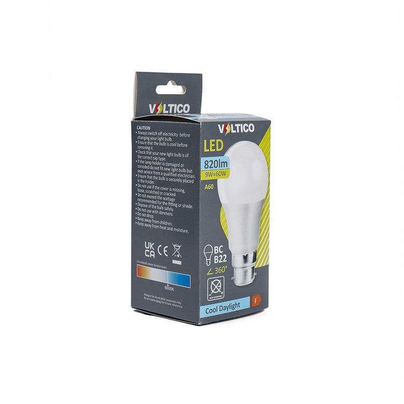 Bulb LED Glass B22 Daylight