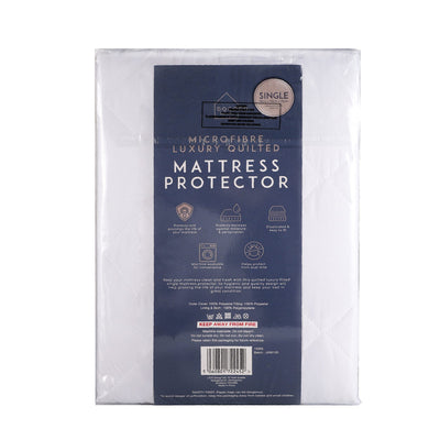 Microfibre Mattress Protector Single