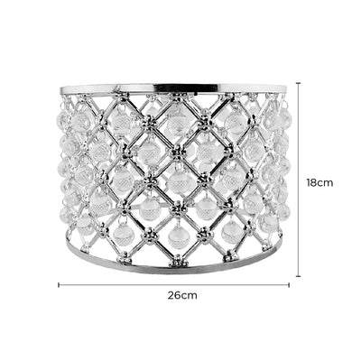 Metal Droplet Chrome Lamp Shade