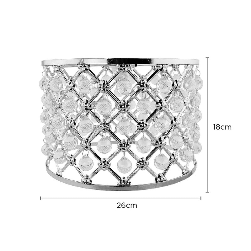 Metal Droplet Chrome Lamp Shade