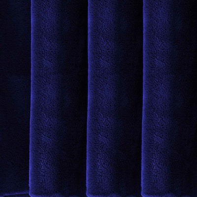 Faux Mink Throw Navy 150X200