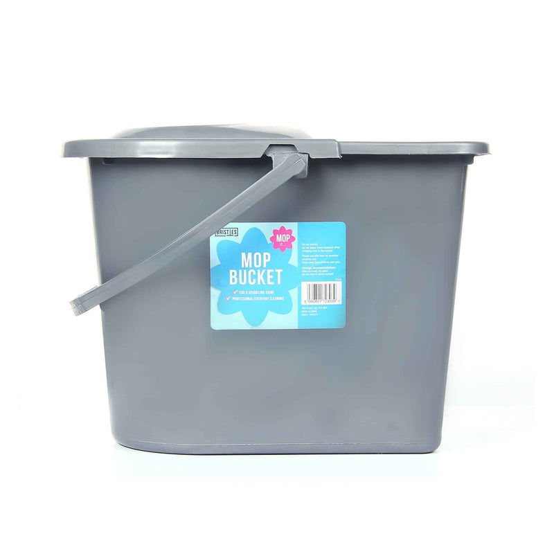 Mop Bucket Silver Grey