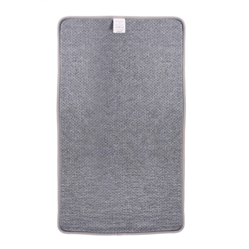 Printed Velvet Rug Silver 100X150cm