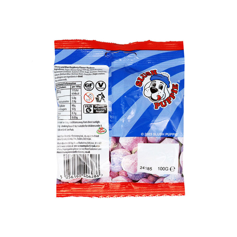 Slush Puppie Blue Raspberry & Cherry Bon Bons 100g x 2Pack