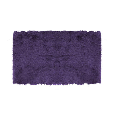 Shimmer Rug Runner 57x100cm (Aubergine/Grey/Teal)