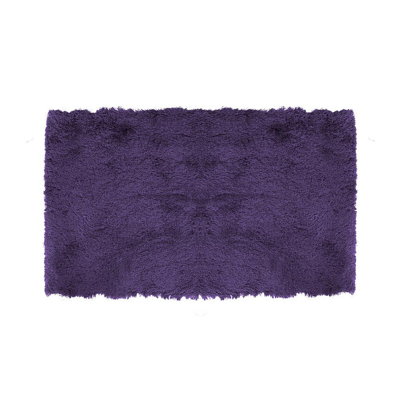 Shimmer Rug Runner 57x100cm (Aubergine/Grey/Teal)