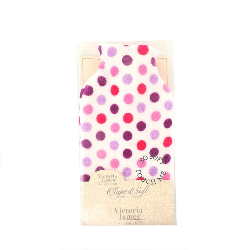 Coral Fleece Hot Water Bottle 1L