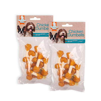 Chicken Dumbells Dog Treats 100g