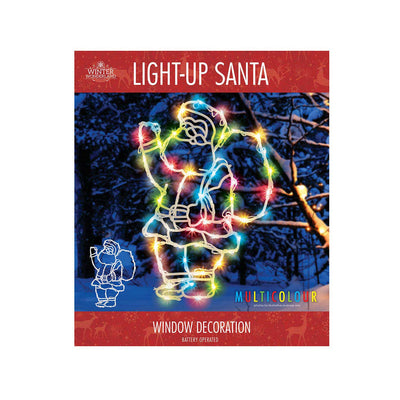 Light Up Christmas Window Decoration