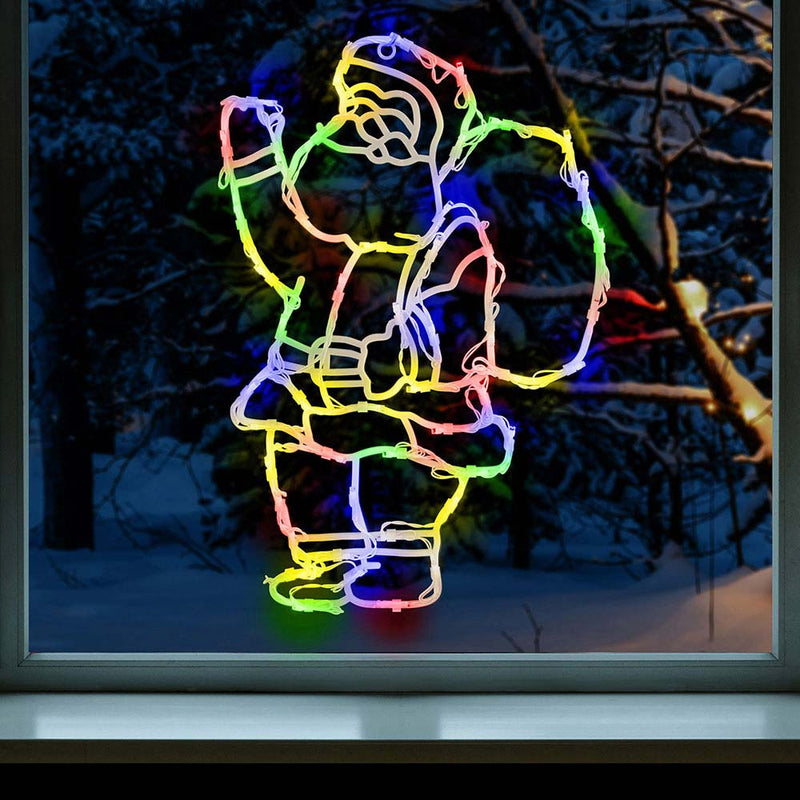 Light Up Christmas Window Decoration