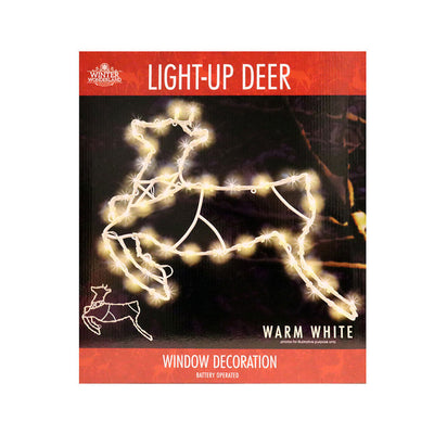 Light Up Christmas Window Decoration