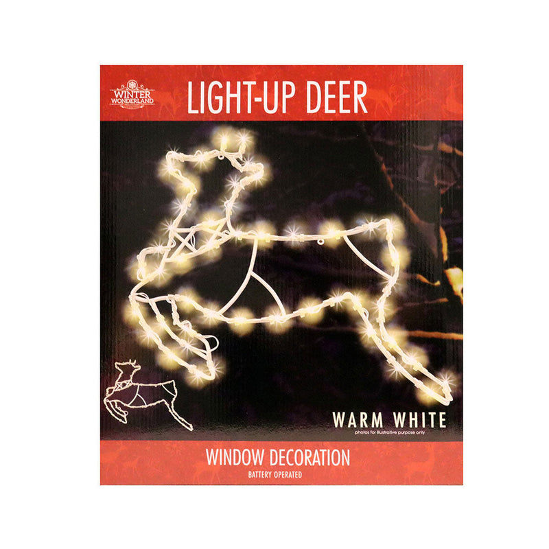 Light Up Christmas Window Decoration