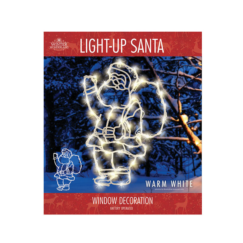 Light Up Christmas Window Decoration