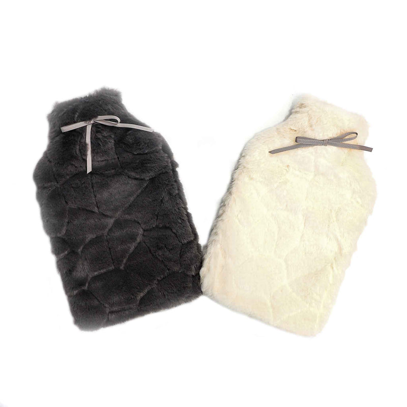 Hot Water Bottle Luxury Fur 2L