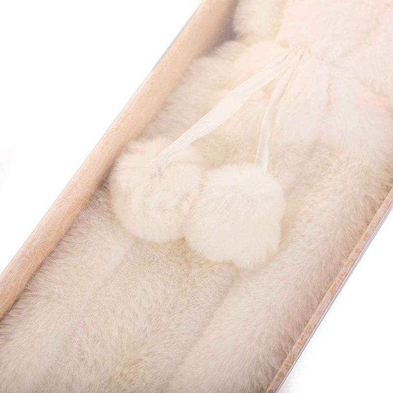 Long Hot Water Bottle Faux Fur Without Box