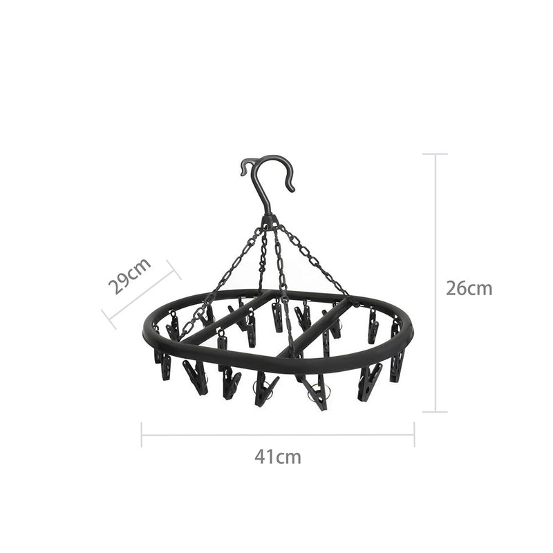 Clothes Airer 20Pegs Colour Assorted