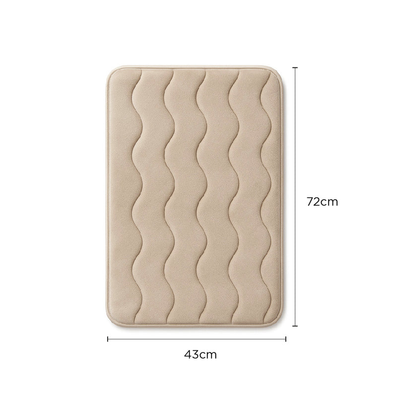 Plain Microfibre Bathmat 71cm x 44cm