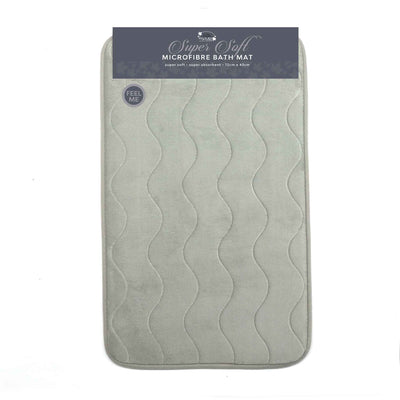 Plain Microfibre Bathmat 71cm x 44cm