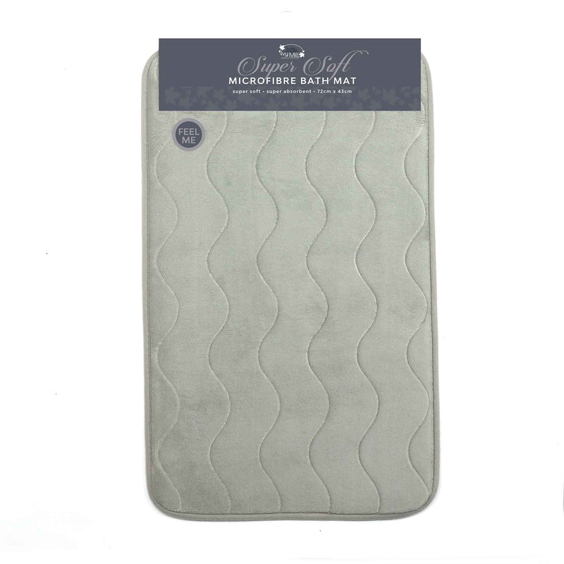 Plain Microfibre Bathmat 71cm x 44cm