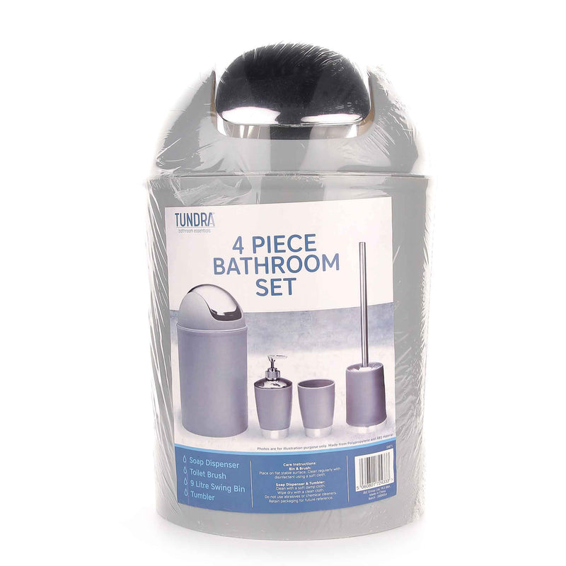 4PC Bathroom Accessories Set