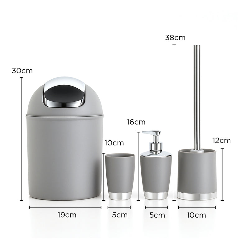 4PC Bathroom Accessories Set