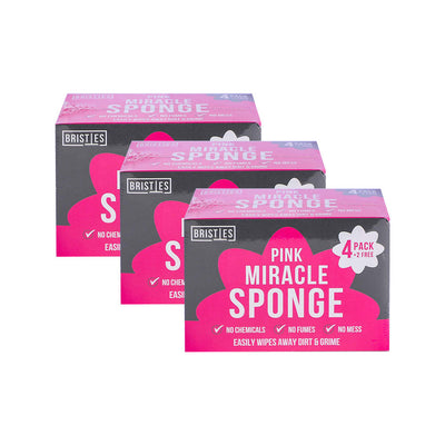 Pink Wipe Away Sponge 4+2Free