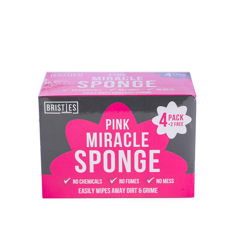 Pink Wipe Away Sponge 4+2Free