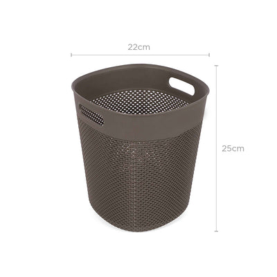 Medium Square Waste Basket 22x22x25cm