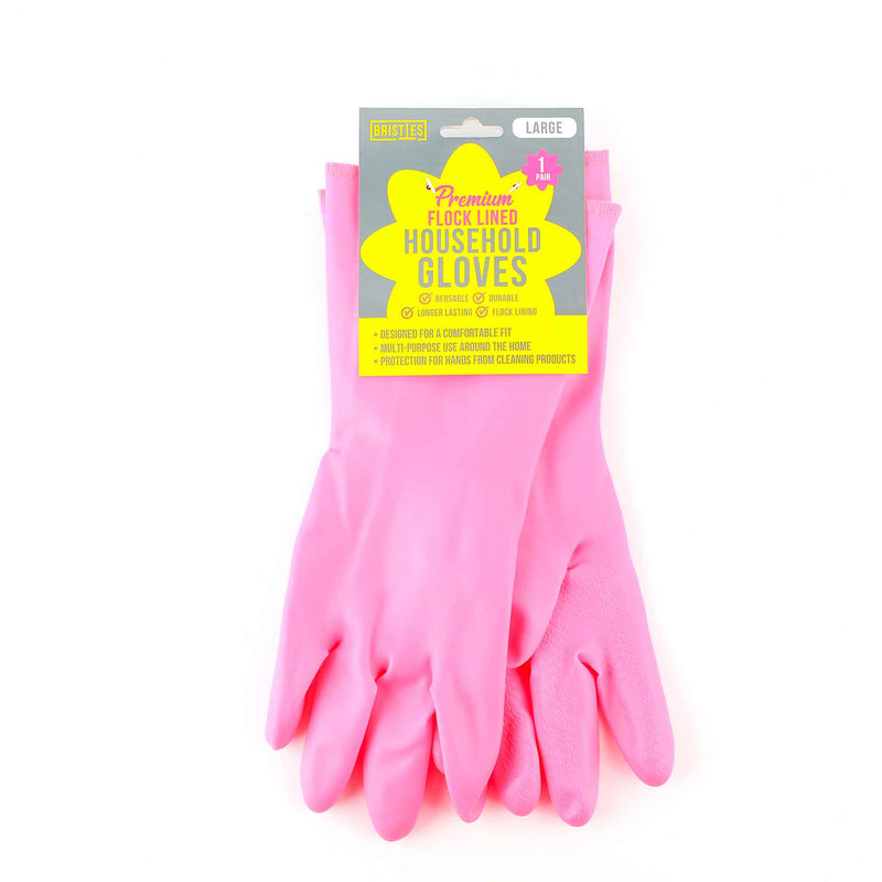 Flock Lined Household Gloves