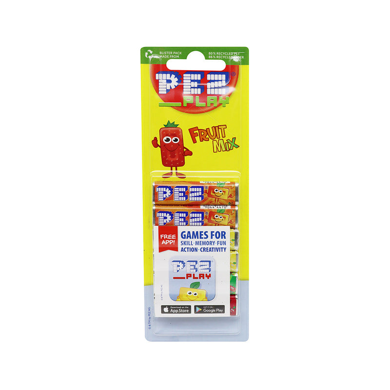 Pez Candy Fruit Mix Refills 6 Pack