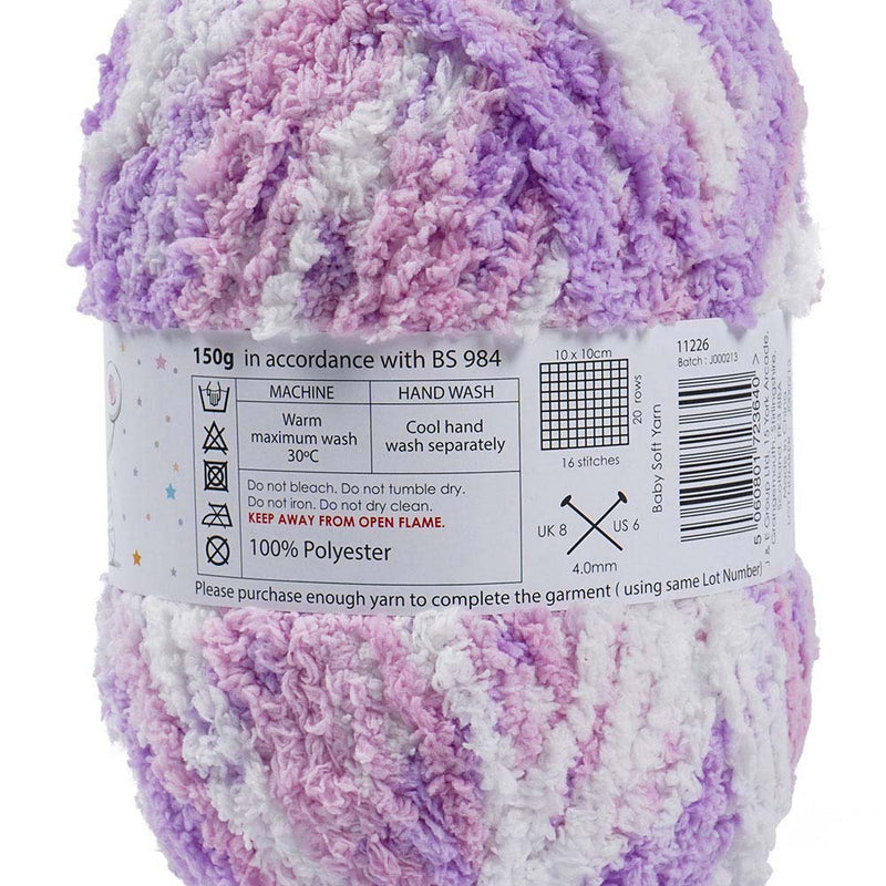 Melody Soft Baby Snuggle Knitting Yarn 150g
