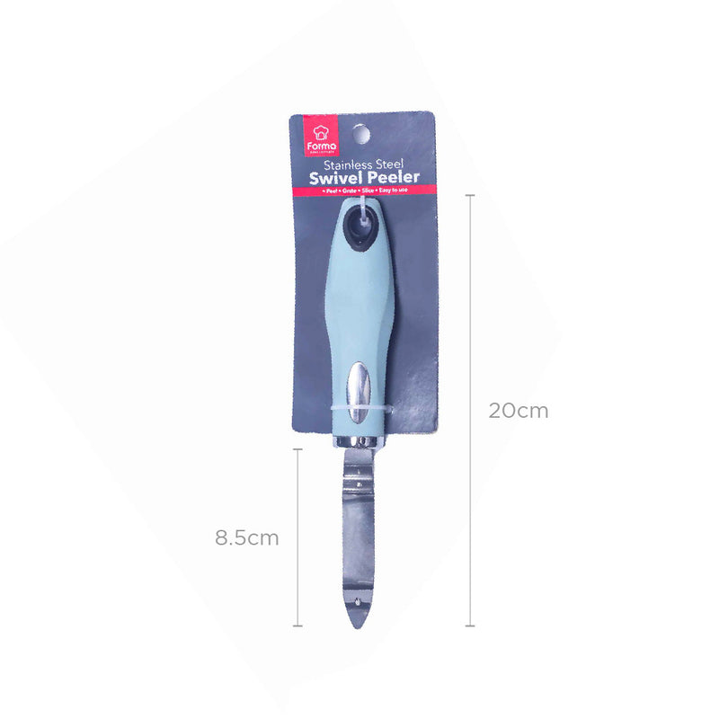 Stainless Steel Swivel Peeler With Polypropylene Handle