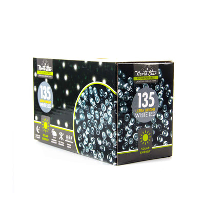 135 Fairy Lights White LED