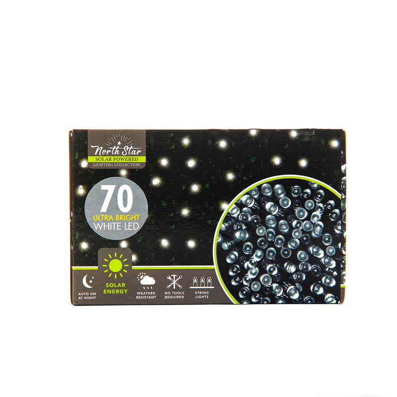 70 LED Fairy Lights Bright White