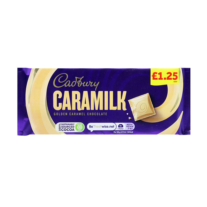 Cadbury Caramilk Golden Caramel Chocolate 80g