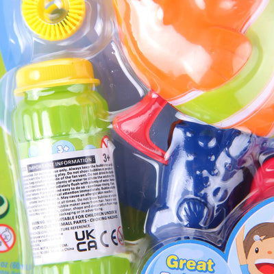 Friction Fish Bubble Gun