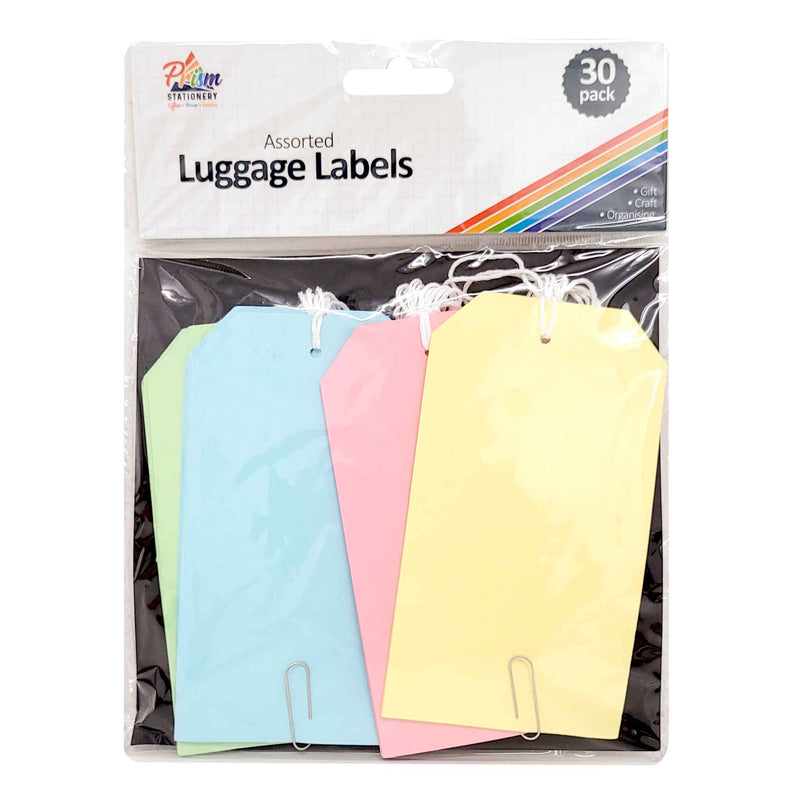 Luggage Labels 30PK