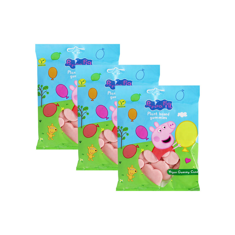 Peppa Pig Vegan Gummy Candy 175g x 3Pack