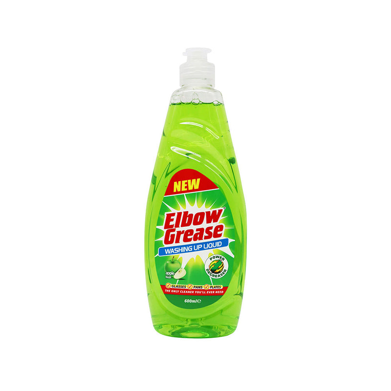 Elbow Grease Washing Up Liquid Apple Fresh 600ML
