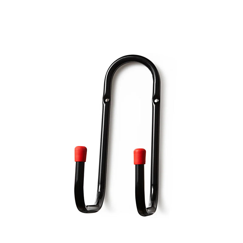 Black Steel Double Hook 1Pack