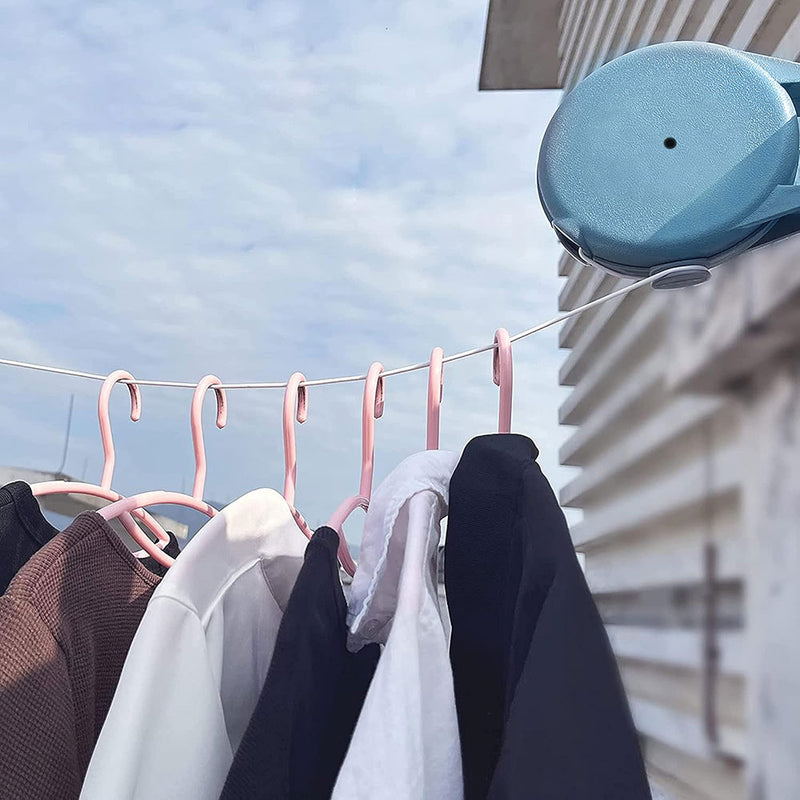 12M Retractable Reel Wall Mounted Extendable Washing Line