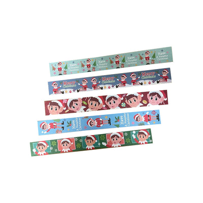 100 Piece Self Adhesive Elf Paper Chains